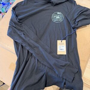 Chubbies Navy Cotton Long Sleeve T Shirt Size Large